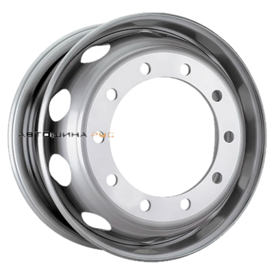 SRW 8,5x24/10x335 ET180 D281 Silver (2852402) (16 мм) Камаз 6580 / Вольво / Скания / Ман / Мерседес 4 750 кг камера