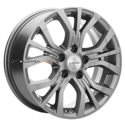Khomen Wheels 6,5x16/5x120 ET38 D65,1 KHW1608 (Multivan) Gray