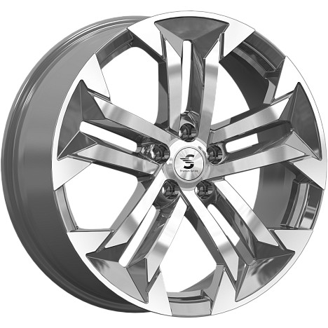 СКАДPremiumSeries Skad Premium Series KP015 7.5x19/5x114.3 ET40 D66.1 Diamond_gloss_graphite