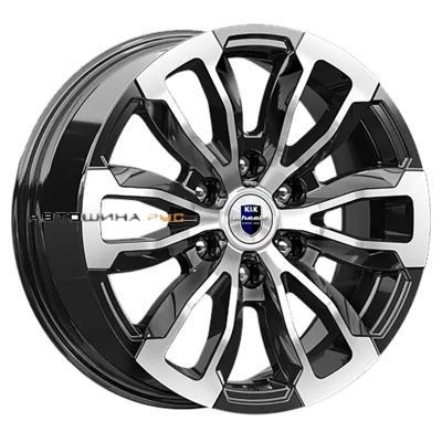 K&K 7,5x18/6x139,7 ET25 D106,1 Меконг (КС959) Алмаз черный