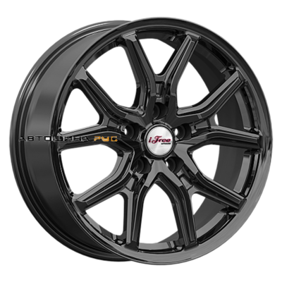 iFree 6,5x17/5x108 ET33 D60,1 Страйк (КС1080) BK