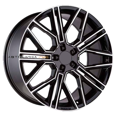 Khomen Wheels 9,5x21/5x130 ET46 D71,6 KHW2101 (Cayenne) Black-FP
