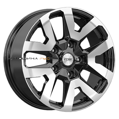 iFree Original 7x17/5x139,7 ET40 D98 Трикстер (Niva) (КС1170) Алмаз черный