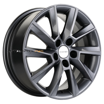 Khomen Wheels 6x16/5x100 ET40 D54,1 KHW1604 (Prius) Gray
