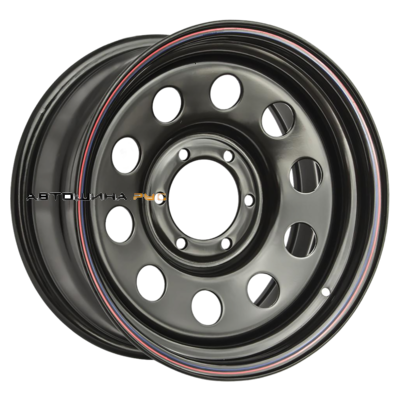 Off-Road Wheels 8x16/6x139,7 ET30 D110 Тойота/Ниссан/L200 2005+ Черный (с увелич. полкой)