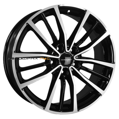 Khomen Wheels 7x18/5x108 ET36 D65,1 KHW1812 (Exeed TXL) Black-FP