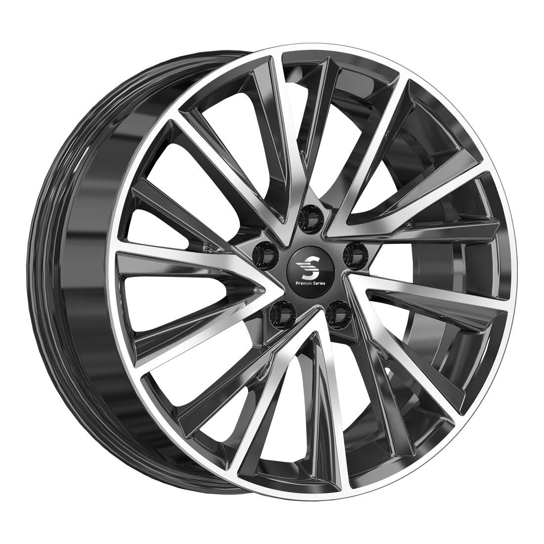 СКАД Premium  КР010 (18Xceed)  7,5\R18 5*114,3 ET45  d67,1  Diamond Black Gris  [82151]  Fb max 700 kg