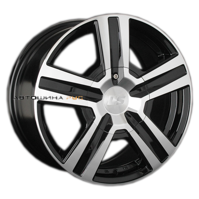 LS 8x18/6x139,7 ET55 D100,1 794 BKF (конус, Колпак+лого)