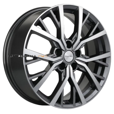 Khomen Wheels 7x18/5x112 ET43 D57,1 KHW1806 (Kodiaq/Tiguan) Gray-FP