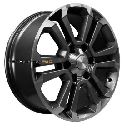 Khomen Wheels 7,5x18/6x139,7 ET36 D100,1 KHW1817 (Tank 300/500) Gray-FP