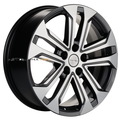 Khomen Wheels 7x18/5x112 ET43 D57,1 KHW1803 (Kodiaq/Tiguan) Gray-FP