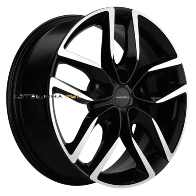 Khomen Wheels 6,5x17/5x108 ET33 D60,1 KHW1708 (Chery Tiggo 7pro) Black-FP