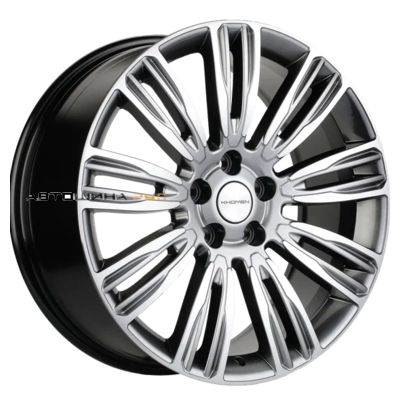 Khomen Wheels 8,5x20/5x120 ET45 D72,6 KHW2004 (RRover) Dark Chrome-FP