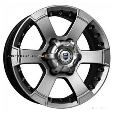 K&K 7x16/6x139,7 ET20 D110,1 M56 (КС593) Дарк платинум