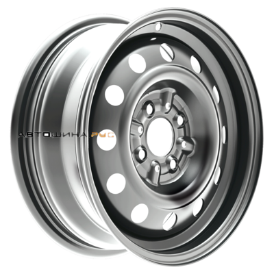 Kronprinz/Accuride 6x15/4x100 ET50 D60 Веста Silver (RZA30452AV) (3,5 мм) 450 кг