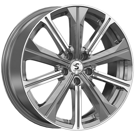 СКАДPremiumSeries Skad Premium Series KP013 7x19/5x108 ET33 D60.1 Diamond_gloss_graphite