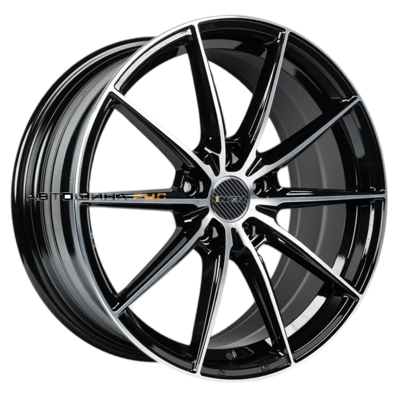 INCH 8x18/5x112 ET40 D66,6 FA8533 Gloss Black Machined Face (ZJH) FlowForming