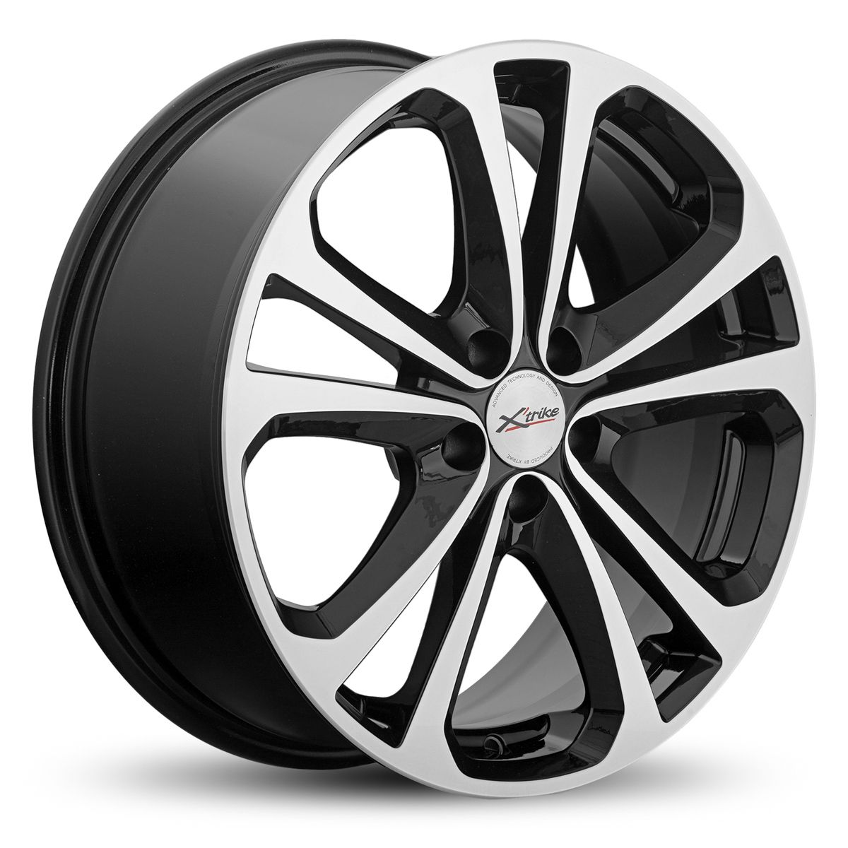 Xtrike X'trike  X-113  7,0\R17 5*110 ET39  d65,1  BK/FP  [14171]