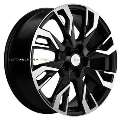 Khomen Wheels 7x18/5x114,3 ET45 D60,1 KHW1809 (Geely Atlas/Lifan Myway) Black-FP