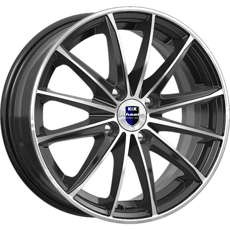 КиК Пойнт Бланк-оригинал 6x15/4x100 ET50 D60.1 алмаз_черный_SK