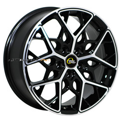 CrossStreet 7x17/5x100 ET48 D56,1 CR-20 BKF