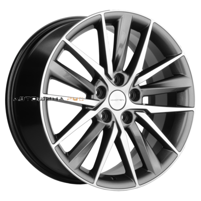 Khomen Wheels 8x18/5x114,3 ET45 D60,1 KHW1807 (Geely Atlas/Atlas Pro/Lifan Myway) Gray-FP