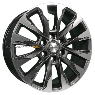 Khomen Wheels 8x20/6x139,7 ET60 D95,1 KHW2010 (LC 300) Gray-FP