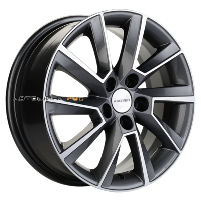 Khomen Wheels 6x16/5x105 ET39 D56,6 KHW1604 (Aveo) Gray-FP