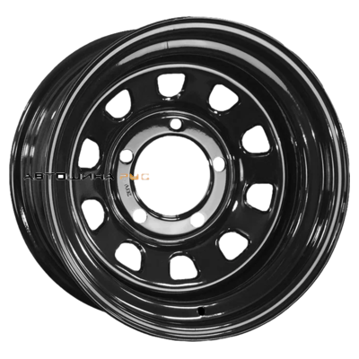 ZEPP 4x4 7x16/5x139,7 ET0 D110 УАЗ Semicircle Gloss Black (LTM)
