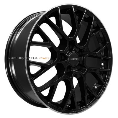 Khomen Wheels 7x18/5x108 ET33 D60,1 KHW1818 (Chery Tiggo 7 (Pro/Pro Max)) Black MR