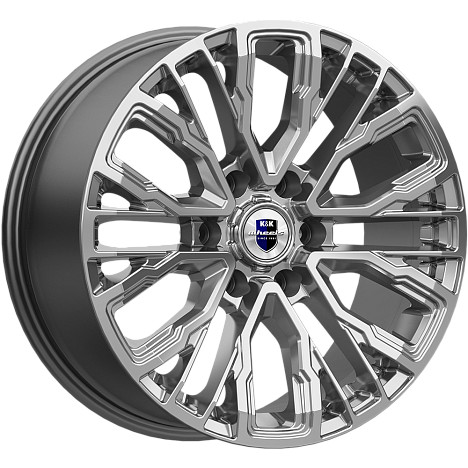 КиК Кортес 8.5x19/6x139.7 ET36 D100.1 дарк_платинум