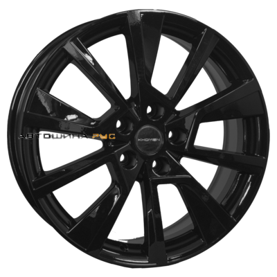 Khomen Wheels 7x18/5x114,3 ET37 D66,5 KHW1802 (Dargo/Jolion) Black