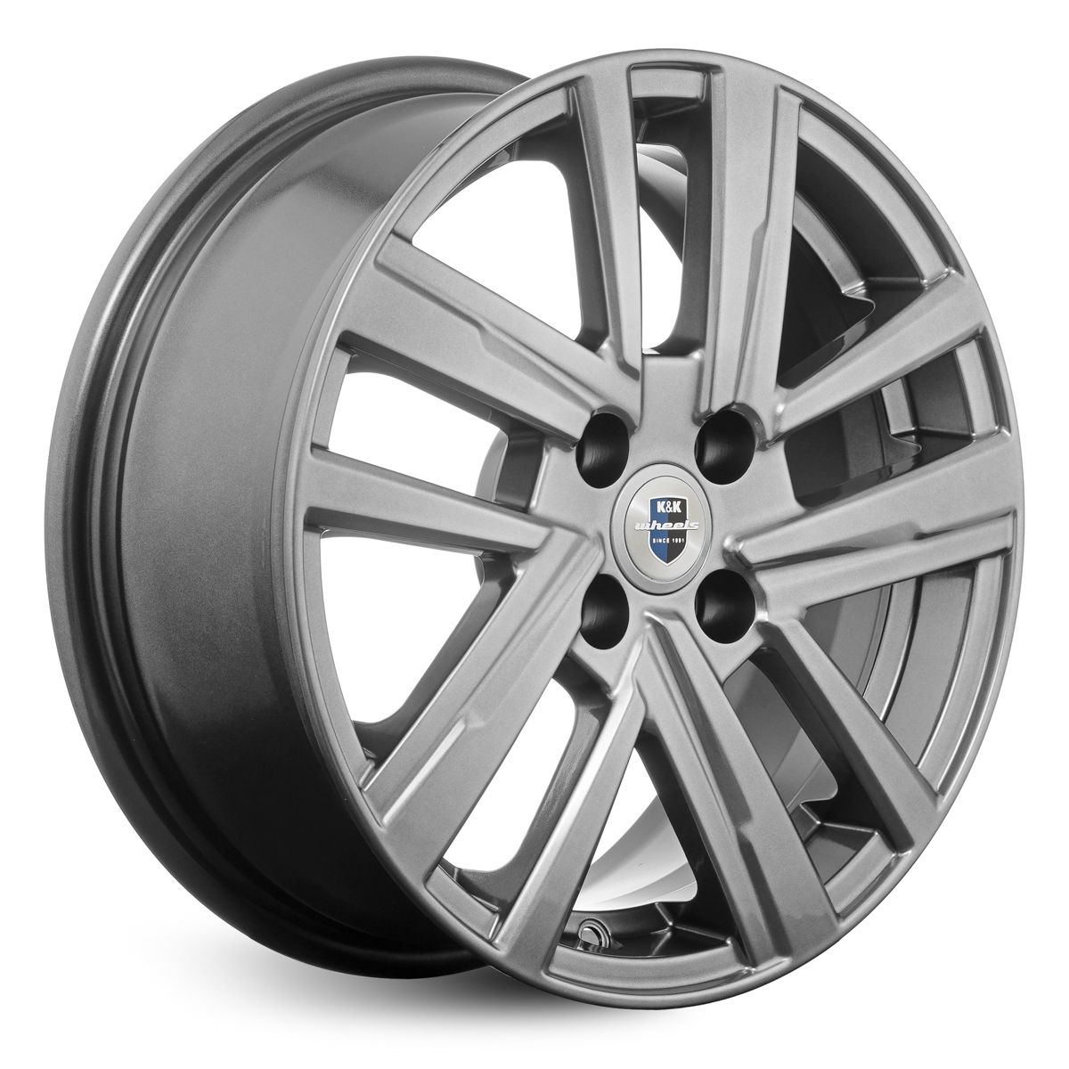 КиК  Хант (КС1034)  6,0\R15 4*100 ET40  d60,1  Дарк платинум  [79938]  Fb max 480 kg