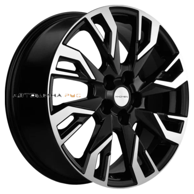 Khomen Wheels 7x18/5x114,3 ET45 D60,1 KHW1809 (Changan/Geely/Lexus/Suzuki/Toyota) Black-FP