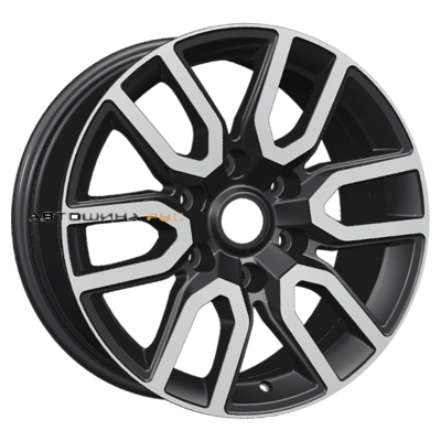Khomen Wheels 8x17/6x139,7 ET30 D106,1 KHW1723 (JAC T6 Pickup) Black-FP