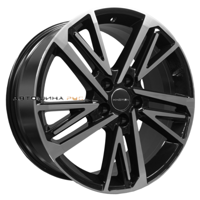 Khomen Wheels 8x18/5x112 ET48 D57,1 KHW1815 (Passat) Black-FP