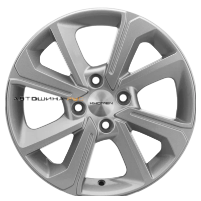 Khomen Wheels 6x15/4x100 ET46 D54,1 KHW1501 (Rio/Solaris) F-Silver