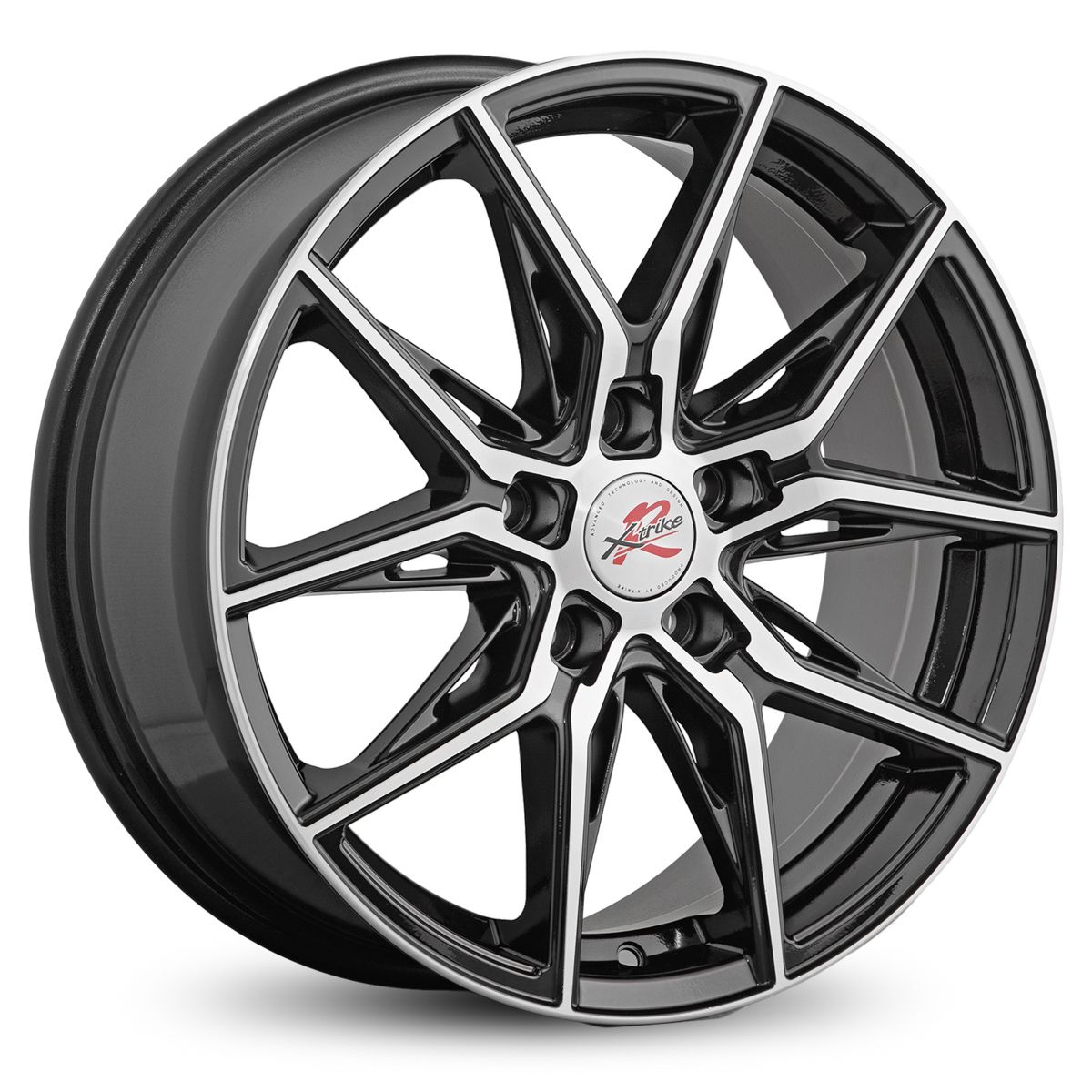 XtrikeRST X'trikeRST  CX-5  R247  7,0\R17 5*114,3 ET45  d67,1  BK/FP  [41041]  Fb max 650 kg