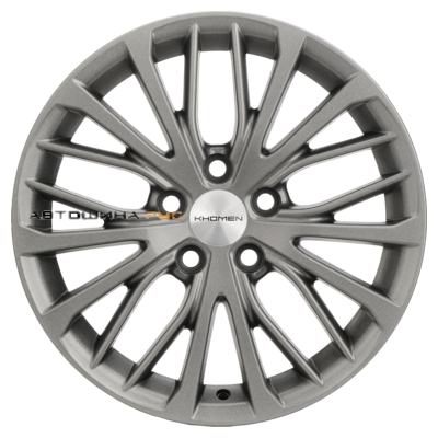 Khomen Wheels 7x17/5x114,3 ET45 D67,1 KHW1705 (CX-5/i40/X-Trail) G-Silver