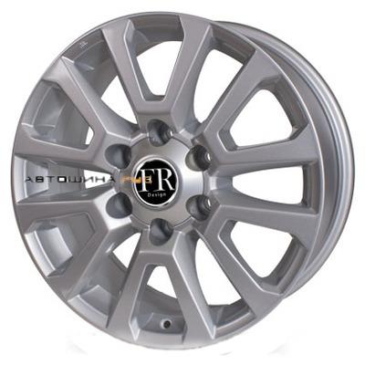 FR replica 7,5x18/6x139,7 ET25 D106,2 TY182 (TY5040) Silver (шайба)