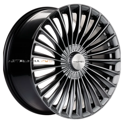 Khomen Wheels 9,5x20/5x112 ET38 D66,6 KHW2008 (Mercedes Rear) Dark Chrome