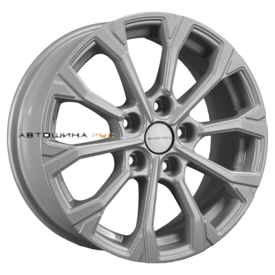 Khomen Wheels 6,5x16/5x112 ET46 D57,1 KHW1605 (Octavia A5/Golf/Jetta) F-Silver