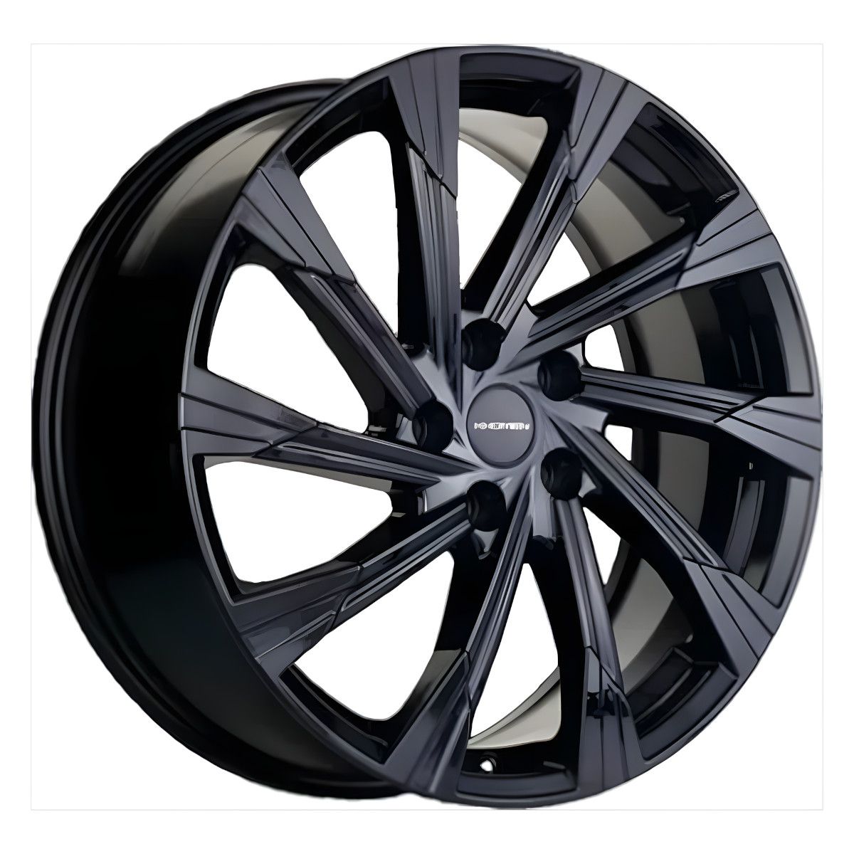 Khomen Wheels  KHW1901 (Tugella)  7,5\R19 5*108 ET46  d63,4  Black  [WHS512473]