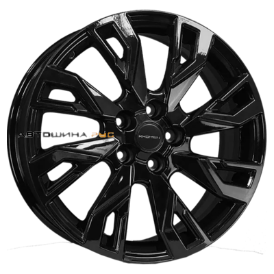 Khomen Wheels 7x18/5x114,3 ET37 D66,5 KHW1809 (Dargo/Jolion) Black
