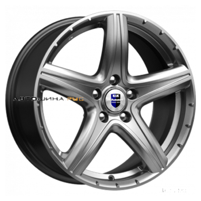 K&K 7,5x17/5x114,3 ET38 D66,1 Барракуда (КС567) Дарк платинум