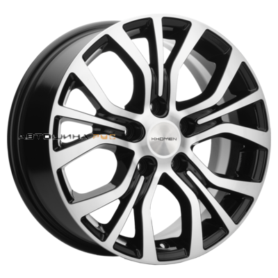 Khomen Wheels 6,5x16/5x114,3 ET46 D67,1 KHW1608 (Mitsubishi) Black-FP