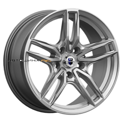K&K 8x17/5x112 ET39 D66,6 Бартон (КС1110) Дарк платинум