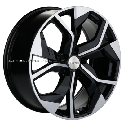 Khomen Wheels 8,5x20/5x112 ET33 D66,6 KHW2006 (Audi/VW) Black-FP