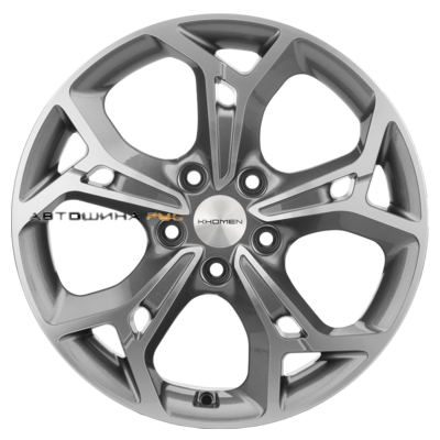 Khomen Wheels 7x17/5x114,3 ET39 D60,1 KHW1702 (RAV4) Gray-FP