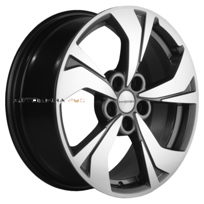 Khomen Wheels 7x17/5x114,3 ET45 D66,1 KHW1724 (Teana/X-Trail) Gray-FP